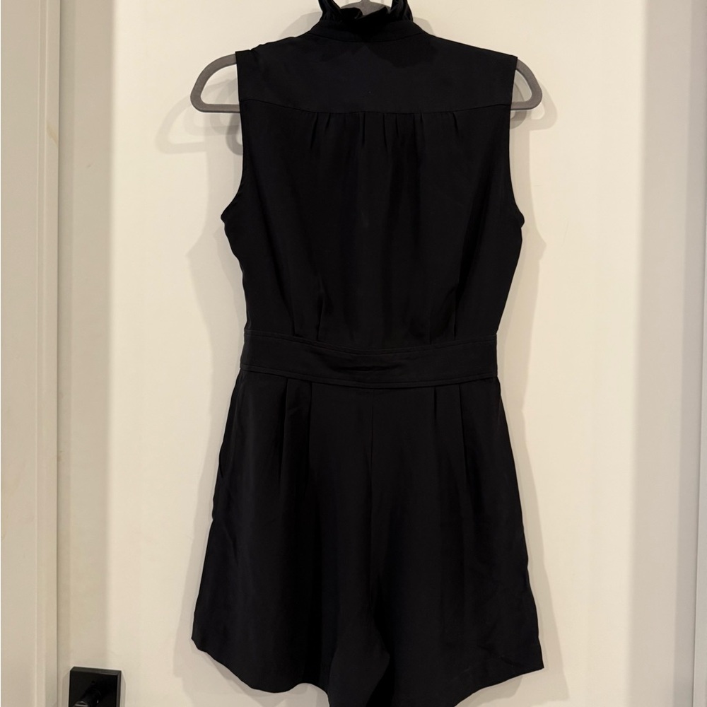 Sunner Navy Ruffle Mini Dress - Picture 3 of 4